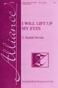 I Will Lift Up My Eyes SSAA choral sheet music cover